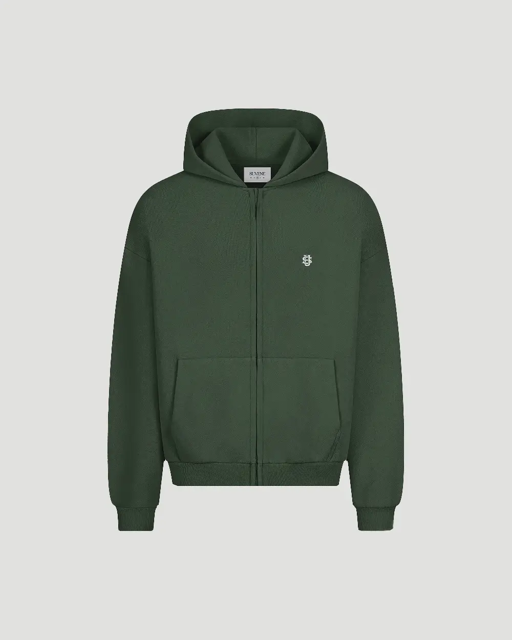 SU Zipper Hoodie Green – Suvene 2.webp SU Zipper Hoodie Green – Suvene 2.webp