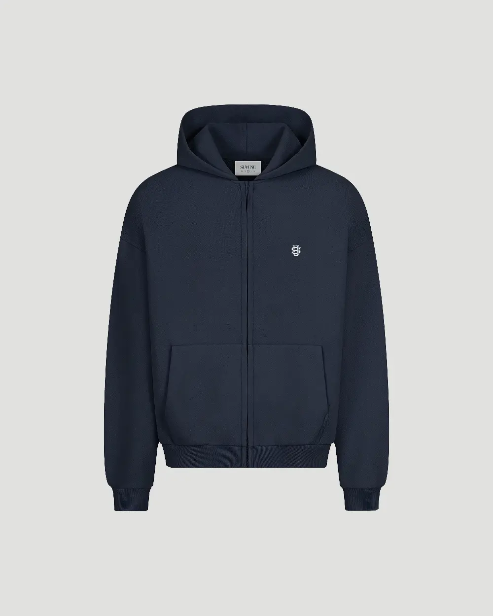 SU Zipper Hoodie Navy – Suvene 2.webp SU Zipper Hoodie Navy – Suvene 2.webp